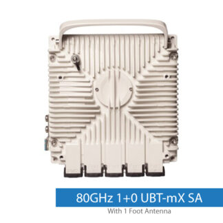 80GHz 1+0 UBT-mX SA w/1' Antenna